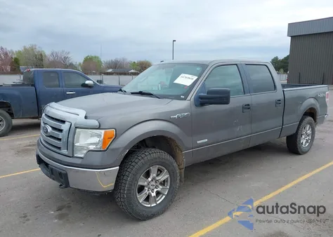 2012 Ford F-150 Xlt из США, поврежденный, VIN 1FTFW1ET1CFB18688
